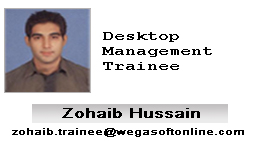 Trainee Zohaib