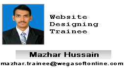 Trainee Mazhar